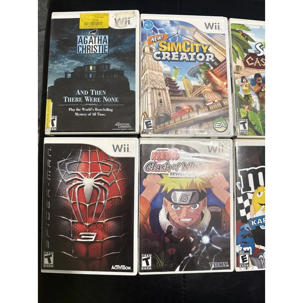 Lot Of 11 Miscellaneous Nintendo Wii Games All Have Manuals Same Day Shipping